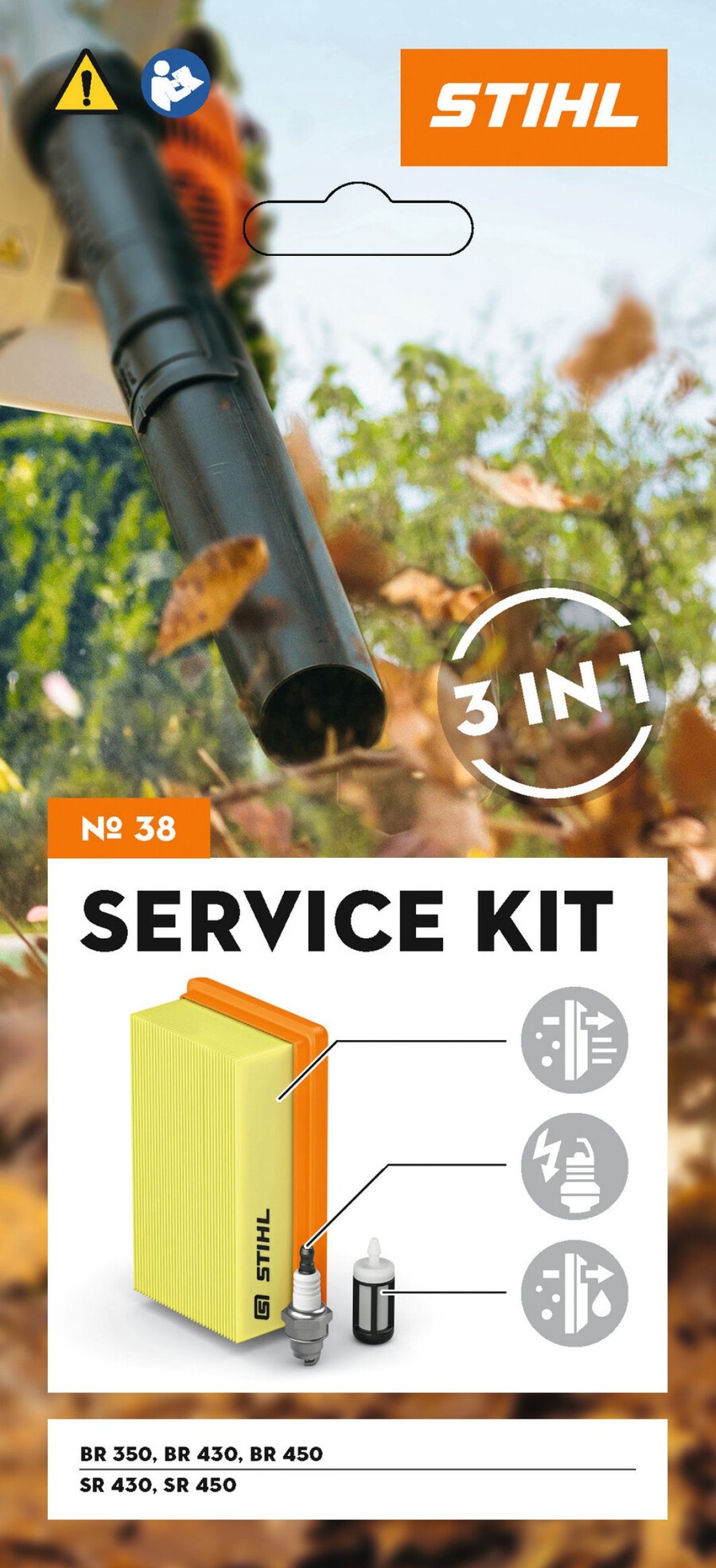 kit de servicio para sopladorpulverizador