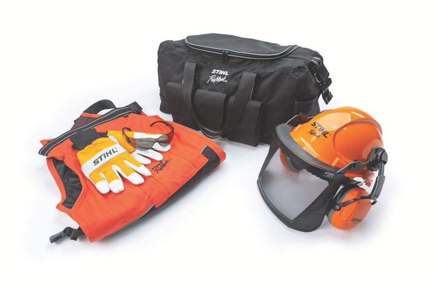 kit de equipo de protección personal stihl pro mark