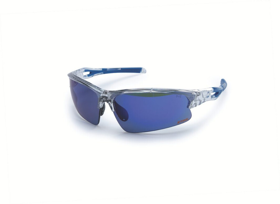 gafas de espejo azules