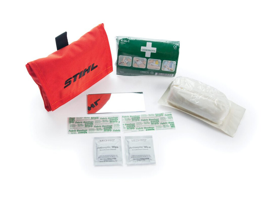botiquín de primeros auxilios para cinturón stihl