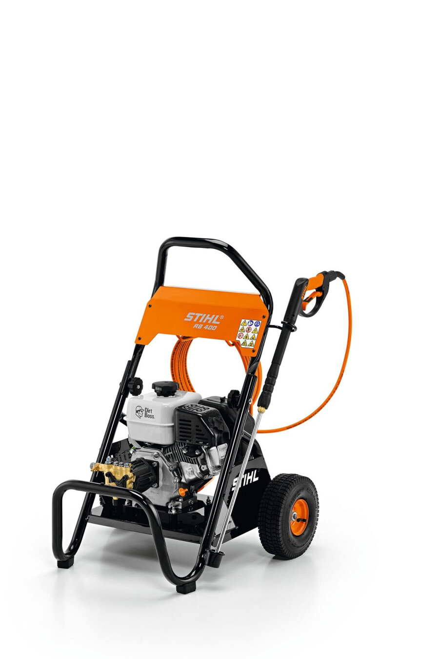 hidrolavadora de alta presión a gasolina rb 400 dirt boss