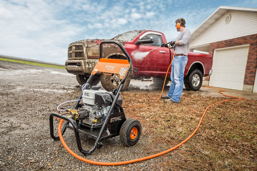 hidrolavadora de alta presión a gasolina rb 400 dirt boss