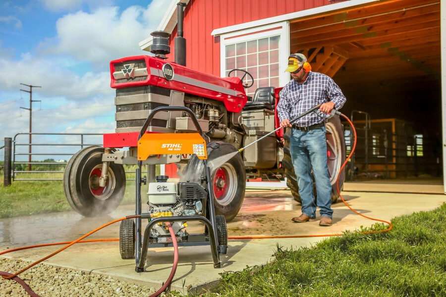 hidrolavadora de alta presión a gasolina rb 400 dirt boss