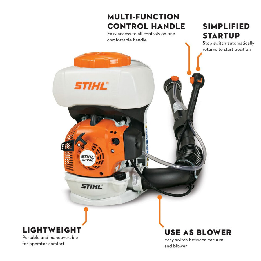 pulverizador de mochila a gasolina sr 200