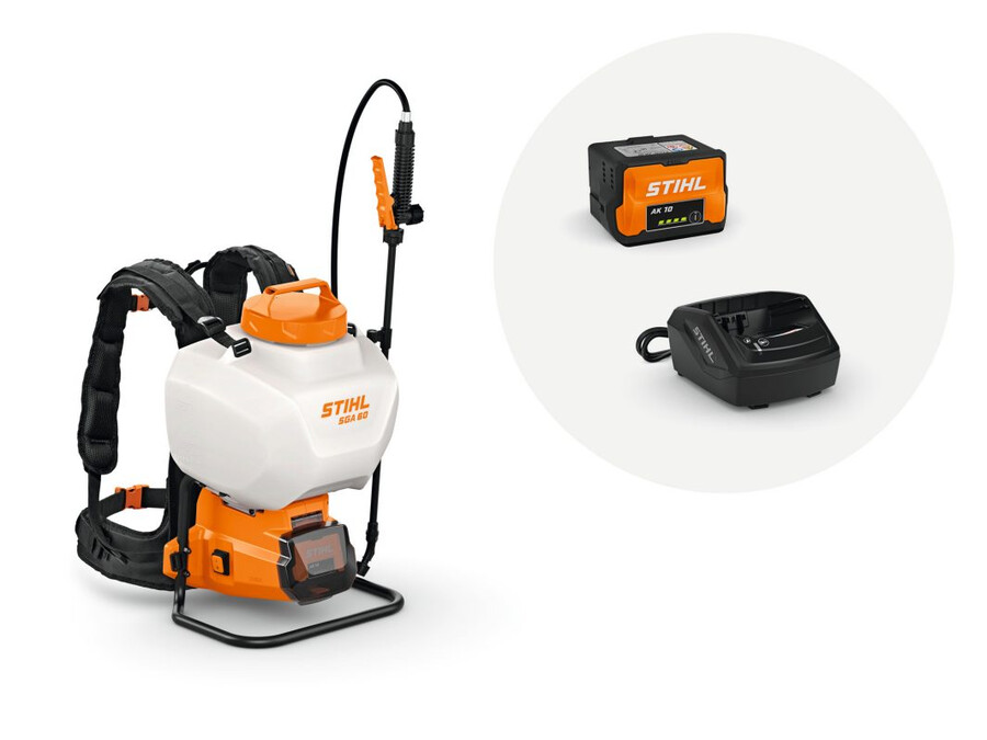 pulverizador de mochila a batería sga 60